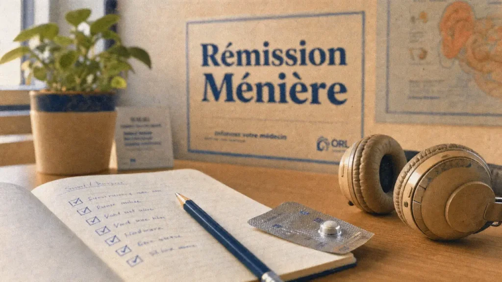Maladie de Ménière : rémission durable, traitements utiles et rechutes à surveiller