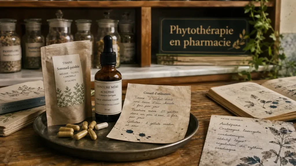 Phytothérapie en pharmacie : choisir la bonne forme selon le besoin