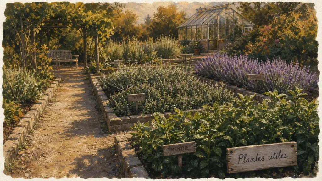 Le Conservatoire national des plantes à parfum, médicinales et aromatiques à Milly-la-Forêt : jardin, pépinière et stages