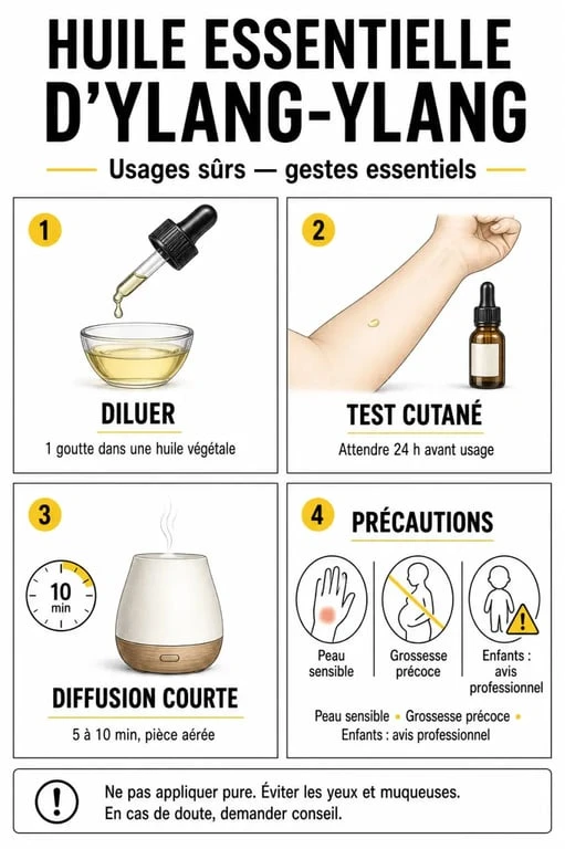 Huiles essentielles yang yang : dilution et précautions d'utilisation