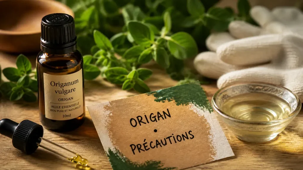 Huile essentielle d’origan : carvacrol, dilution et précautions à ne pas négliger