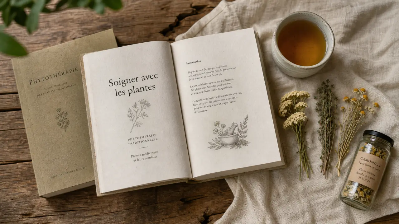 Manuel de phytothérapie écoresponsable pour soigner avec les plantes