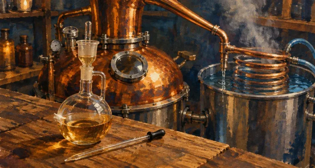 Distiller des huiles essentielles chez soi : rendement limité, sécurité indispensable